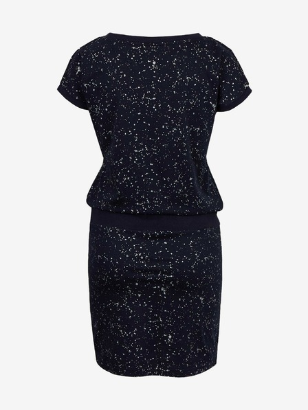 Sam 73 Dunkelblaues gemustertes Damenkleid SAM 73 Nika