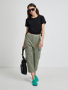 Noisy May Schwarzes Cropped Shirt Noisy May Line