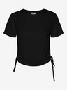 Noisy May Schwarzes Cropped Shirt Noisy May Line