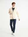 Celio Cremefarbene Herren Strickjacke Celio