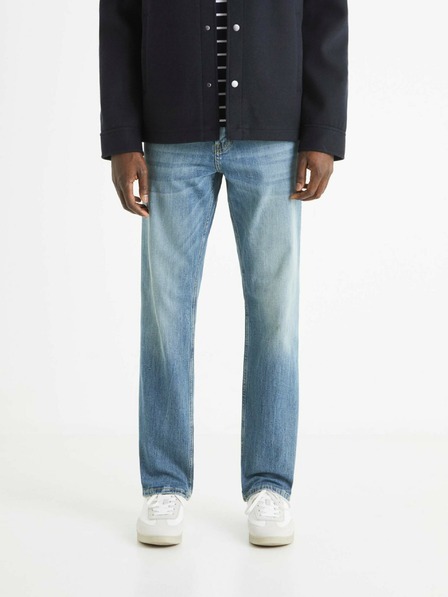 Celio Hellblaue Herren Jeans mit gerader Passform Celio C5
