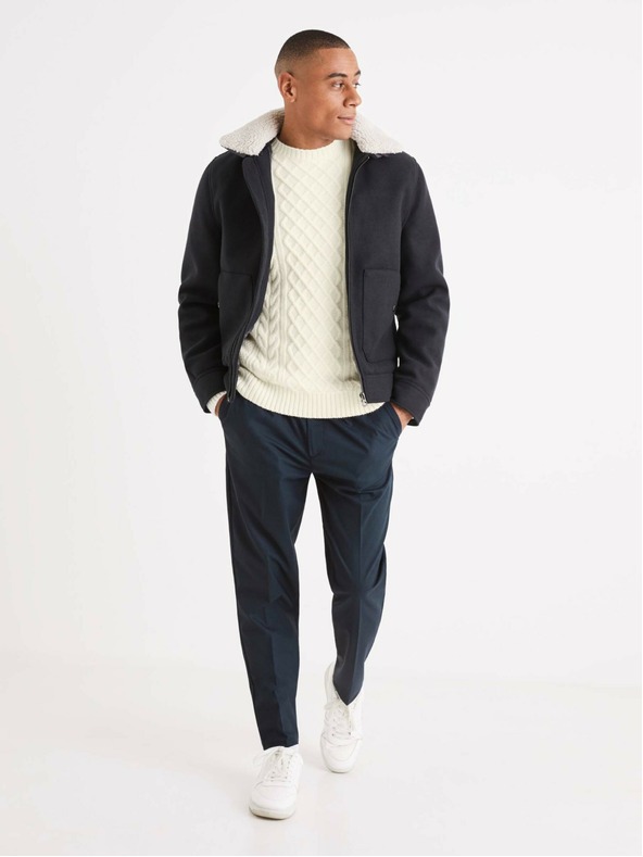 Celio Dunkelblaue Herrenhose Celio 24H Avocal