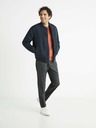 Celio Dunkelgraue Herren Karohose Celio Avocheck