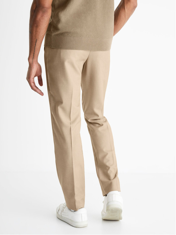 Celio Beige Herrenhose Celio Bodobby