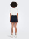 Jacqueline de Yong JDY Say Dunkelblaue Leinen-Shorts