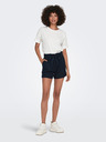 Jacqueline de Yong JDY Say Dunkelblaue Leinen-Shorts