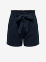 Jacqueline de Yong JDY Say Dunkelblaue Leinen-Shorts