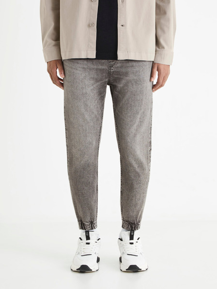 Celio Graue Herren-Jogger-Jeans Celio Bojog3