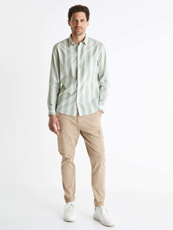 Celio Baumwollhemd Bastripes Celio