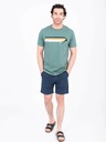 Brakeburn Dunkelblaue Shorts für Herren Brakeburn