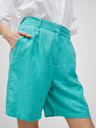 ONLY Türkisfarbene kurze Leinenhose ONLY Caro