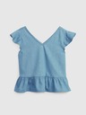 GAP Kinder Baumwoll-Top Peplum GAP
