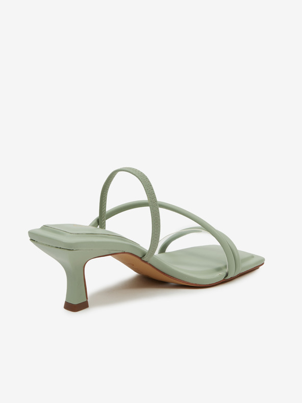 Aldo Hellgrüne Damen-Slipper ALDO Zoebaen mit Absatz