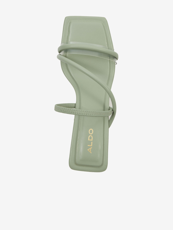 Aldo Hellgrüne Damen-Slipper ALDO Zoebaen mit Absatz