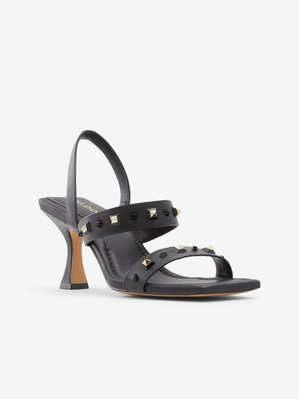Aldo Schwarze Damen-Sandalen mit Absatz ALDO Louella
