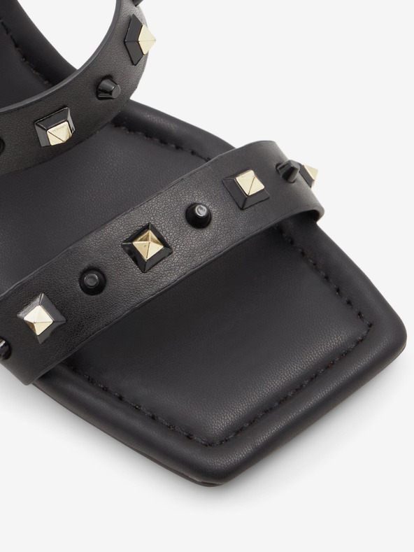 Aldo Schwarze Damen-Sandalen mit Absatz ALDO Louella