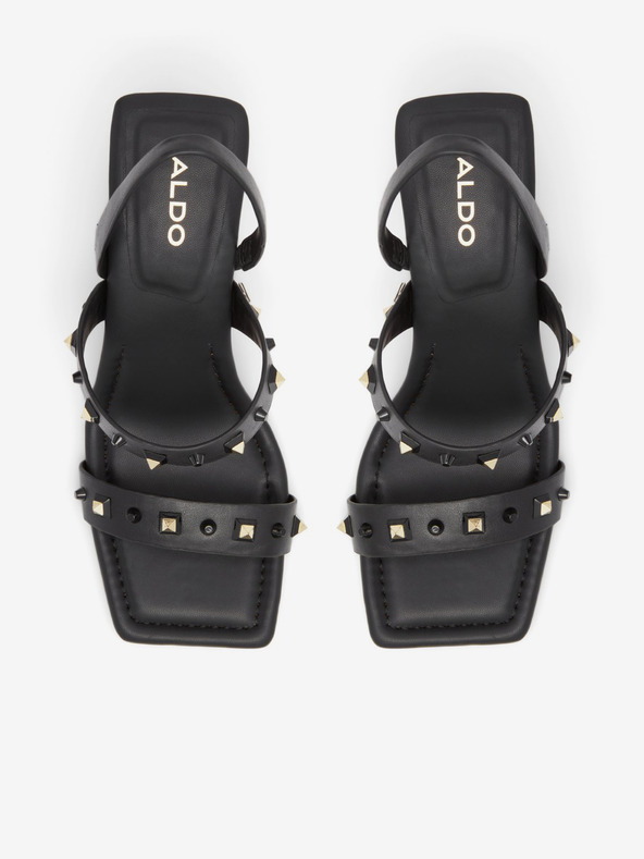 Aldo Schwarze Damen-Sandalen mit Absatz ALDO Louella