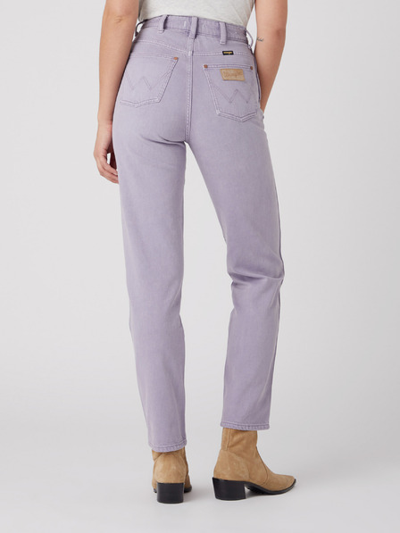 Wrangler Hellviolette Straight Fit Jeans für Damen von Wrangler
