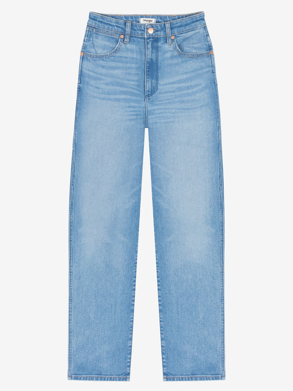 Wrangler Hellblaue Straight Fit Jeans für Damen von Wrangler