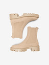 ONLY Beigefarbene hohe Damen-Chelsea-Stiefel ONLY Betty