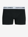 Jack & Jones Fünfer-Set Jack & Jones Boxershorts in Khaki, Blau, Grau und Schwarz