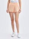 Orsay Apricotfarbene Damen-Shorts mit Spitze ORSAY