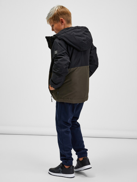 Sam 73 Khaki-schwarze Kinderjacke SAM 73 Kimia
