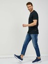 Sam 73 Schwarzes Herren-T-Shirt SAM 73 Quarip