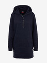 Sam 73 Dunkelblauer Kapuzenpullover für Frauen SAM 73 Enna