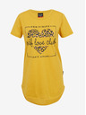 Sam 73 Senfgelbes Damen-T-Shirt SAM 73 Inathi
