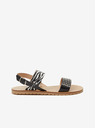 Replay Schwarze gemusterte Sandalen für Mädchen Replay