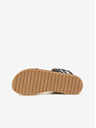 Replay Schwarze gemusterte Sandalen für Mädchen Replay