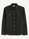 Celio Schwarzes Denim-Hemd mit moderner Passform Celio Cadenlo