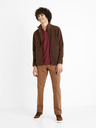 Celio Braunes Herren-Fleece-Sweatshirt Celio Cepolaire