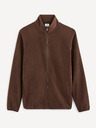 Celio Braunes Herren-Fleece-Sweatshirt Celio Cepolaire