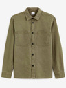 Celio Khakifarbenes Herrenhemd Celio Camone Oberbekleidung