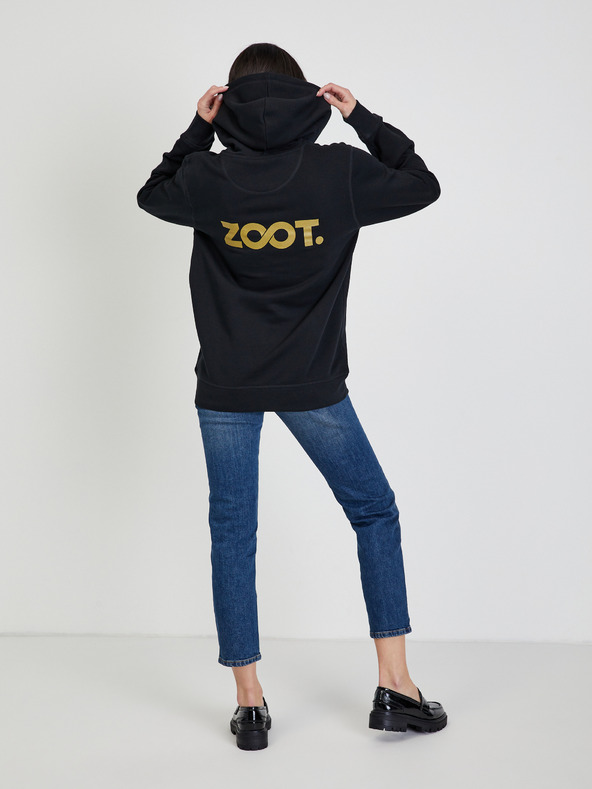 ZOOT.collab Schwarzer Unisex-Kapuzenpullover ZOOT