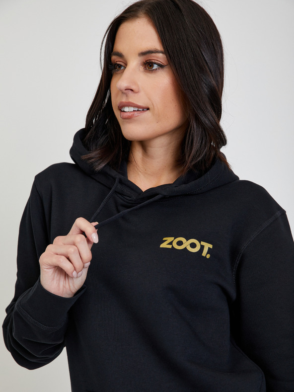 ZOOT.collab Schwarzer Unisex-Kapuzenpullover ZOOT