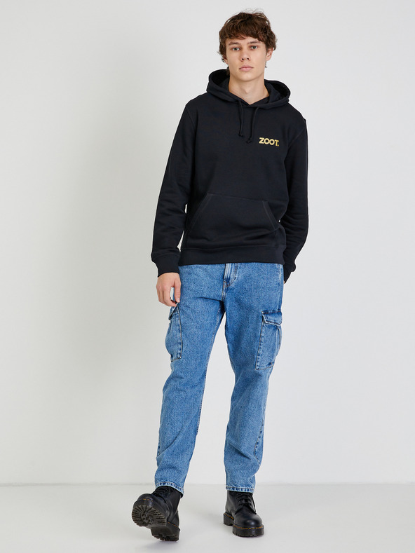 ZOOT.collab Schwarzer Unisex-Kapuzenpullover ZOOT