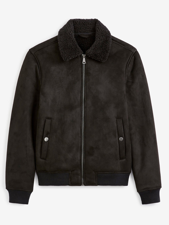 Celio Schwarze Wildlederjacke für Herren Celio Cutoranto
