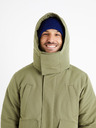 Celio Khakifarbene Herren-Kapuzenjacke Celio Cuchunky