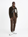 Celio Dunkelbraune Herren Celio Cucurly Jacke