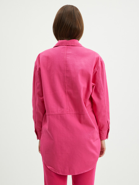 ONLY Dunkelrosa Damen Oversized Shirt Jacke ONLY Drew