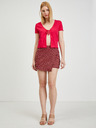 Orsay Roter gemusterter Damenrock/shorts ORSAY