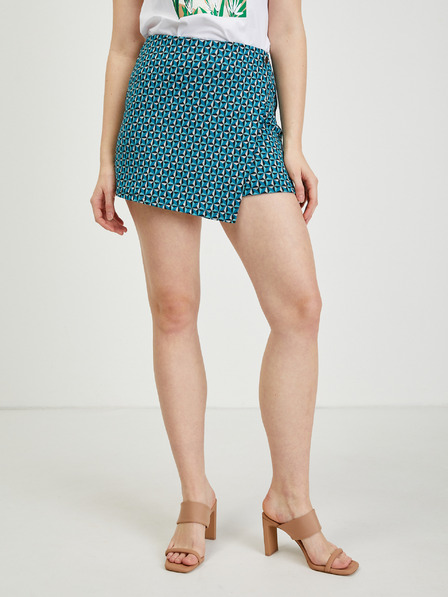 Orsay Petrol gemusterter Damen Rock/Shorts ORSAY