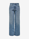ONLY Blaue Damenjeans mit weitem Bein ONLY Dean