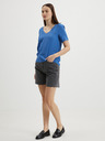 Vila Blaues Basic-Hemd für Frauen VILA Paya
