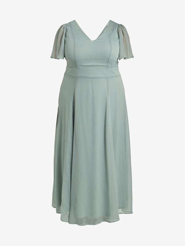 Vila Mintfarbenes Damen Maxikleid VILA Rilla