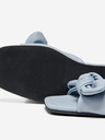 ONLY Hellblaue Damenslipper mit Schleife ONLY Millie