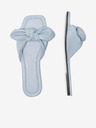 ONLY Hellblaue Damenslipper mit Schleife ONLY Millie